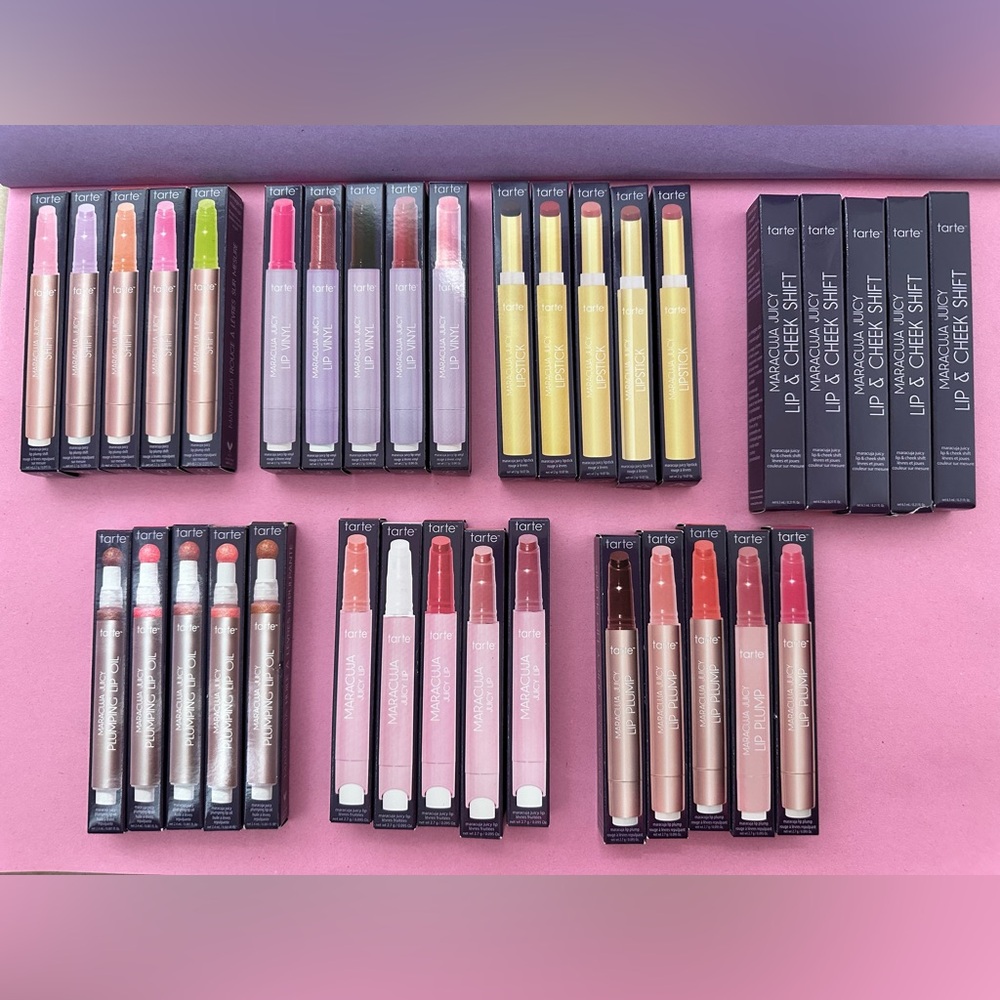 Bundle of 35 Tarte Lips